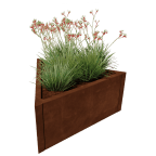 Jardiniere triunghiulare