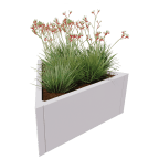 Jardiniere triunghiulare