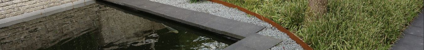 Separator de gazon din oțel corten