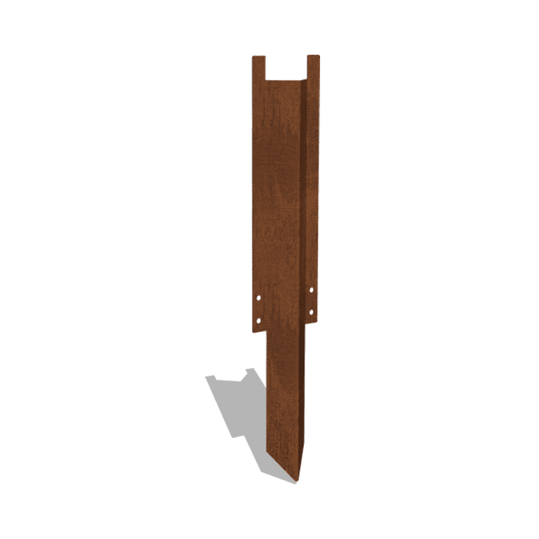 Știft de susținere lung oțel corten 34 - 37,5 cm