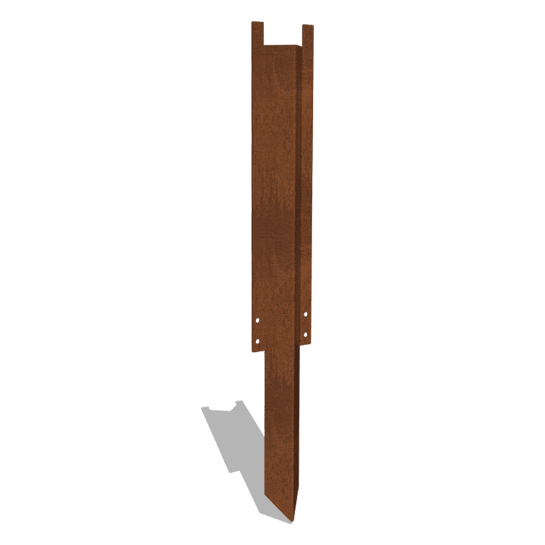 Știft de susținere lung oțel corten XL 45 cm