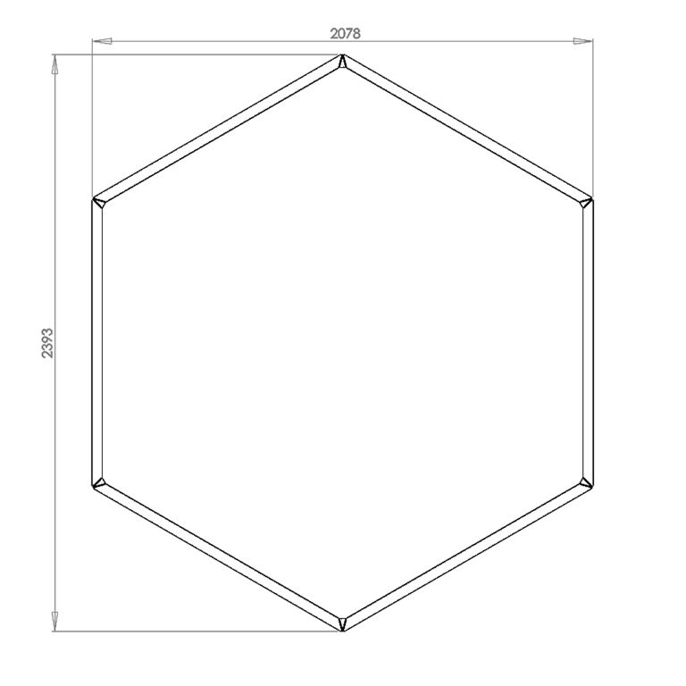 Jardinieră din oțel corten Denver 120
