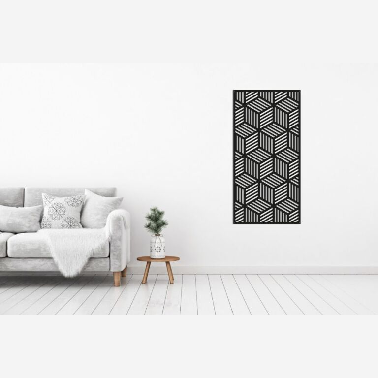 Decor de perete din metal Forme geometrice 1.0 *OP=OP