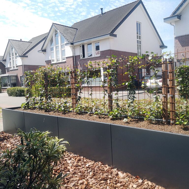Jardinieră din oțel acoperit cu pulbere Texas xxl 500 x 60 cm