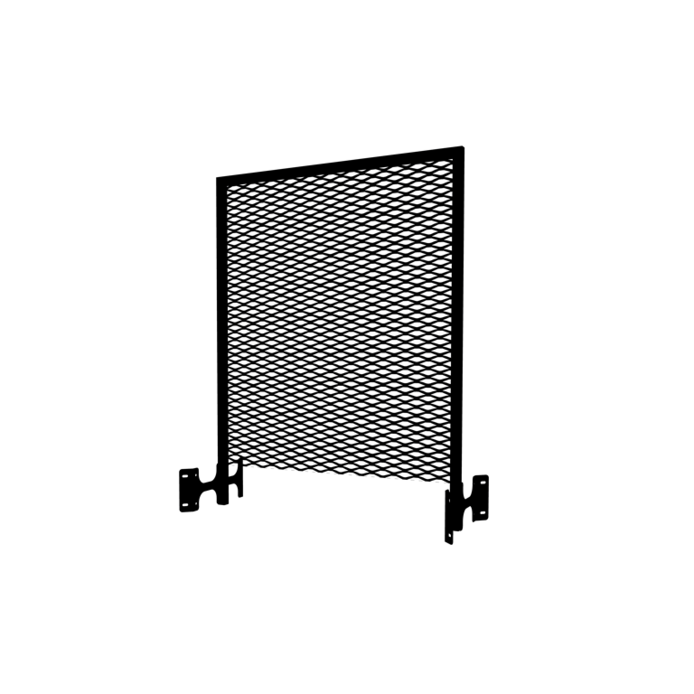 Negru spalier pentru plante cățărătoare 100 x 40 cm