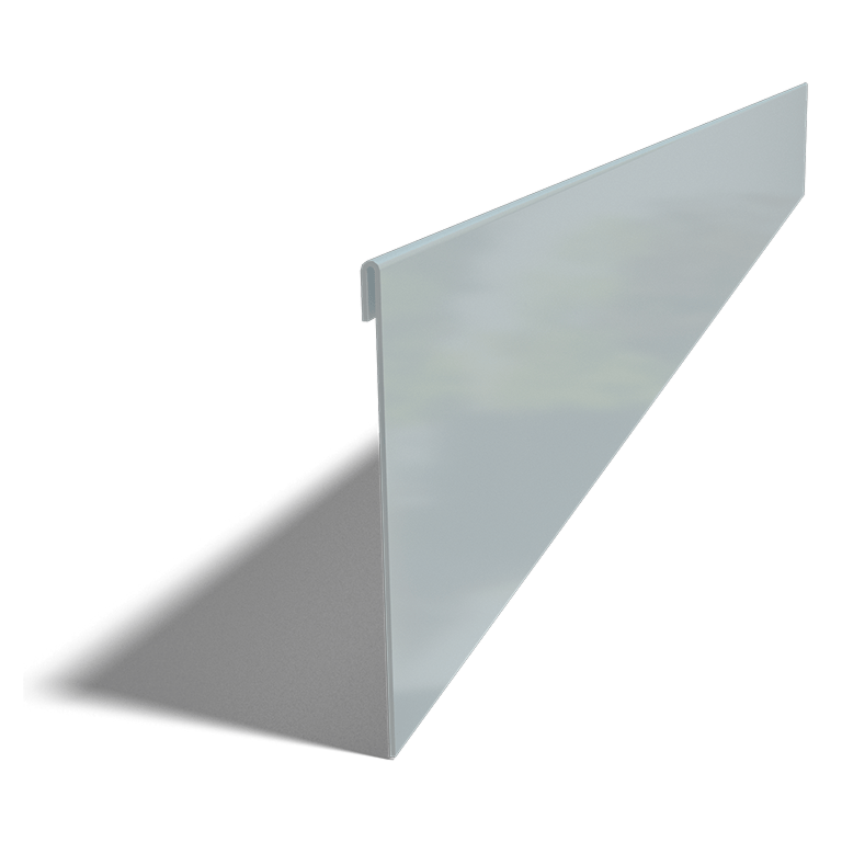 Separator de gazon din oțel galvanizat formă aplatizată 13 cm (lungime 150 cm)