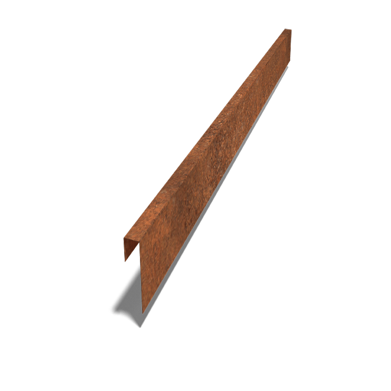 Profil U din oțel corten 15 x 5 x 5 cm (lungime 240 cm)