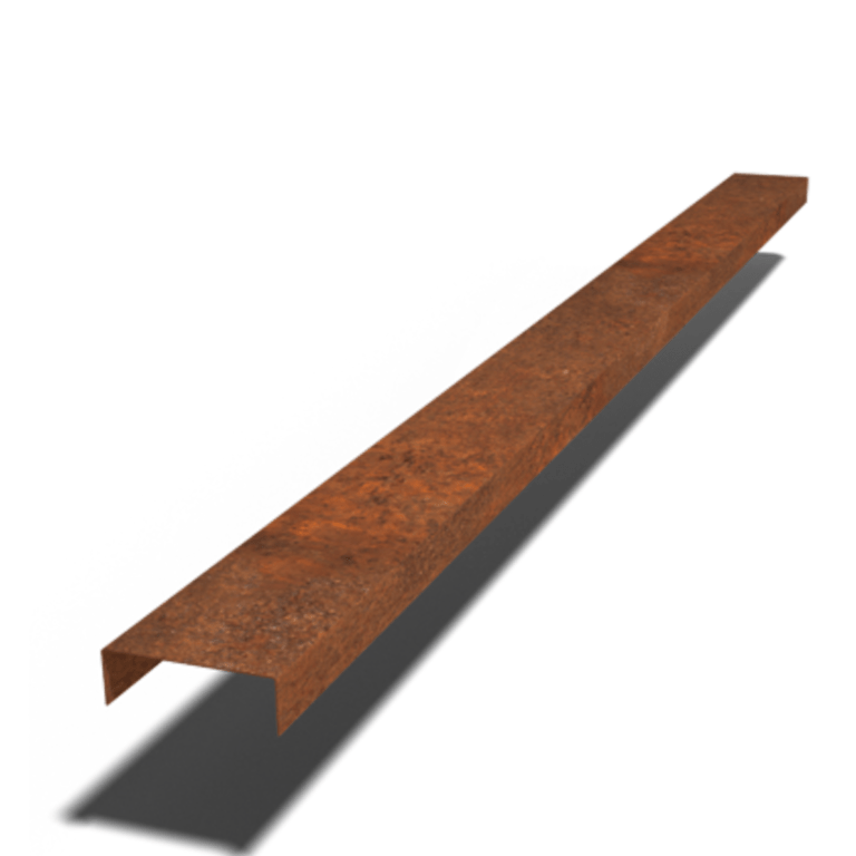 Profil U din oțel corten 5 x 15 x 5 cm (lungime 240 cm)
