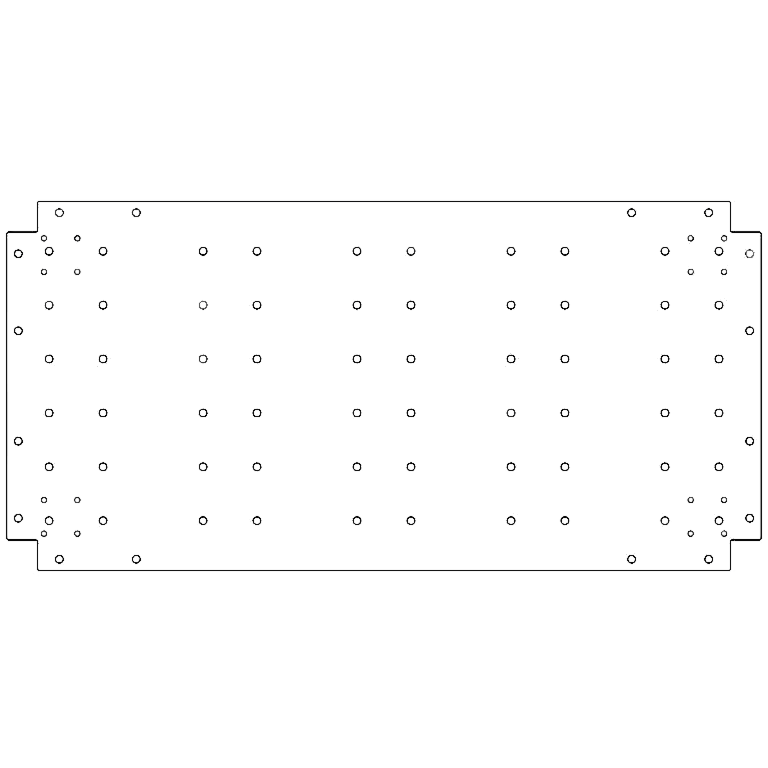 Placă de bază oțel galvanizat 50 x 100 cm
