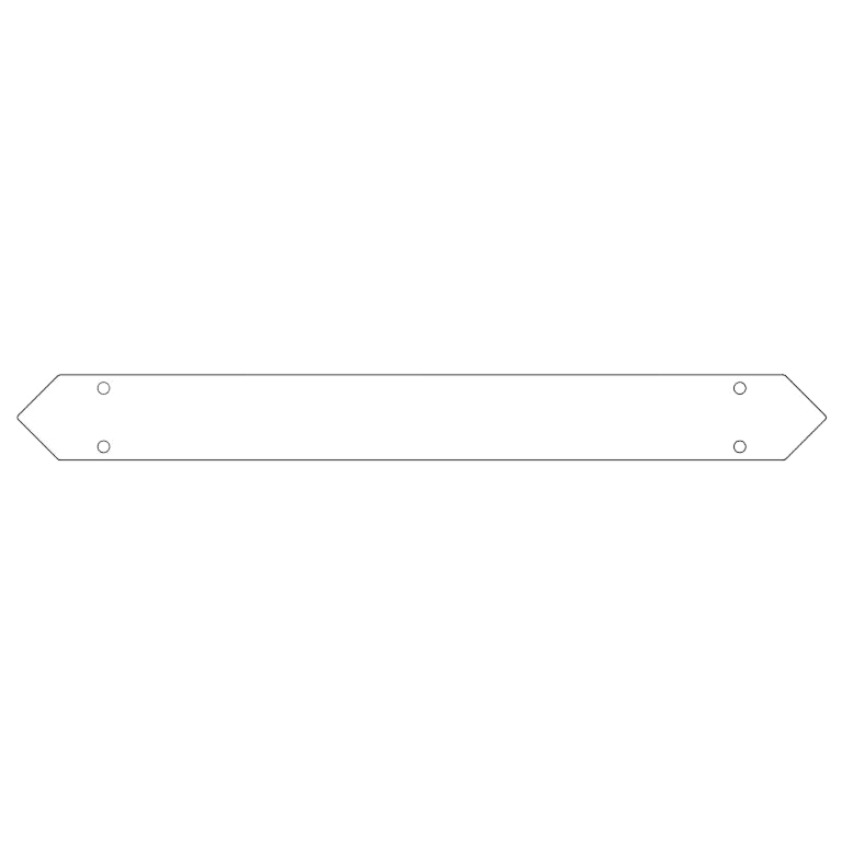 conector Placă de bază oțel galvanizat 70 cm