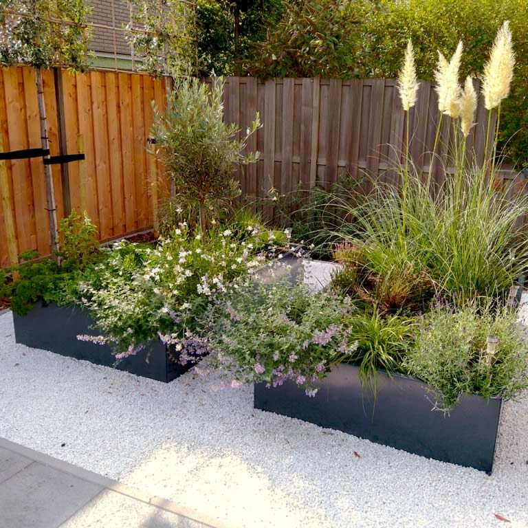 Jardinieră din oțel acoperit cu pulbere Texas xxl 200 x 120 cm