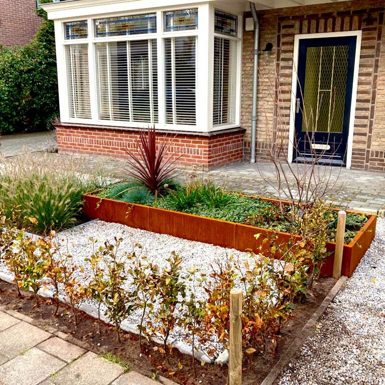 Jardinieră din oțel corten Texas xxl 320 x 100 cm