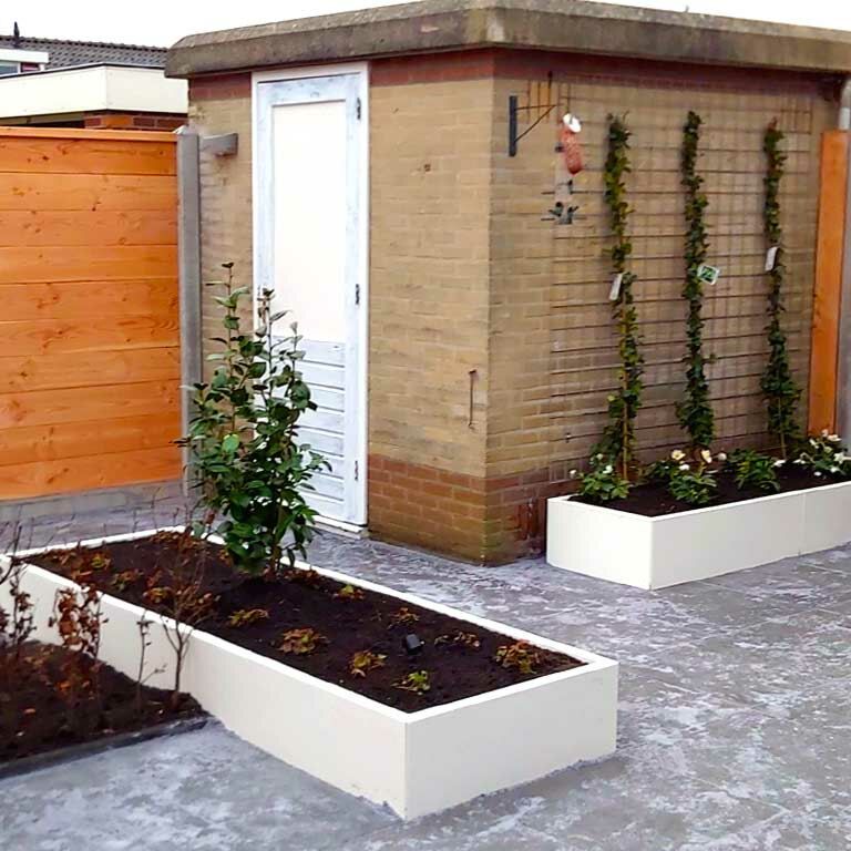 Jardinieră din oțel acoperit cu pulbere Texas xxl 240 x 120 cm