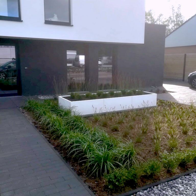 Jardinieră din oțel acoperit cu pulbere Texas xxl 320 x 100 cm