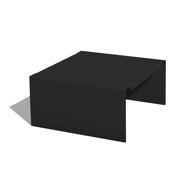 Platformă pentru jardinieră din oțel acoperit cu pulbere 40 x 41 x 20 cm