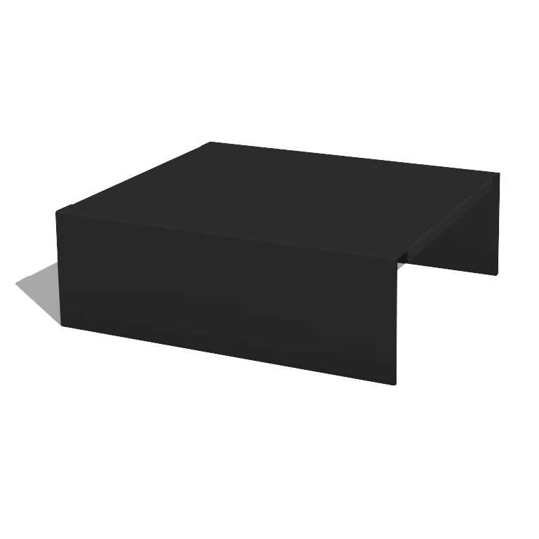 Platformă pentru jardinieră din oțel acoperit cu pulbere 60 x 51 x 20 cm