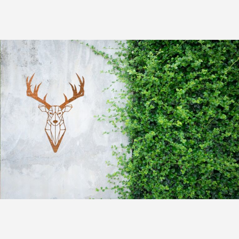 Decor de perete din oțel corten Ren