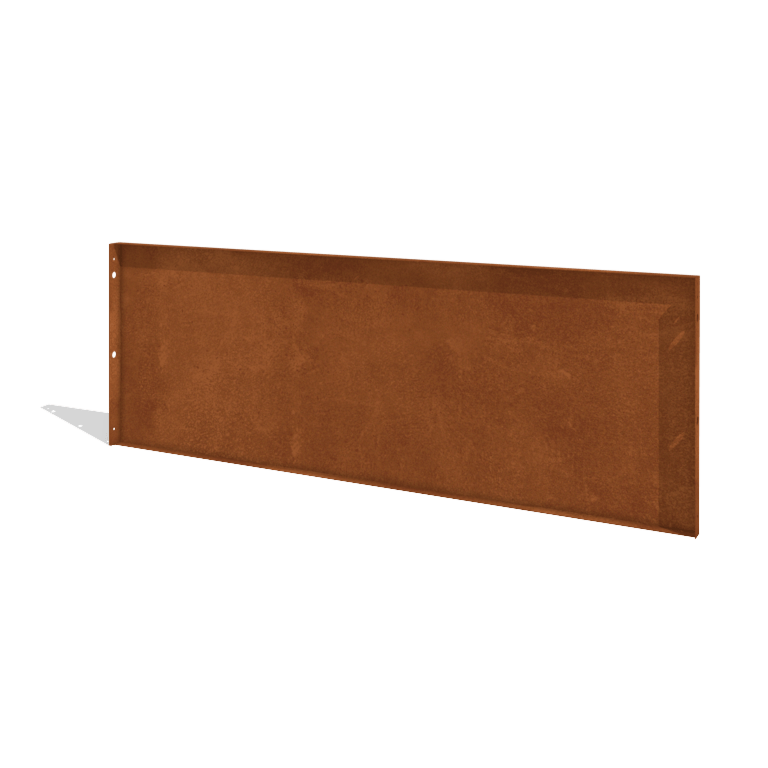 Gardă din oțel corten H panou 180 x 63,3 cm