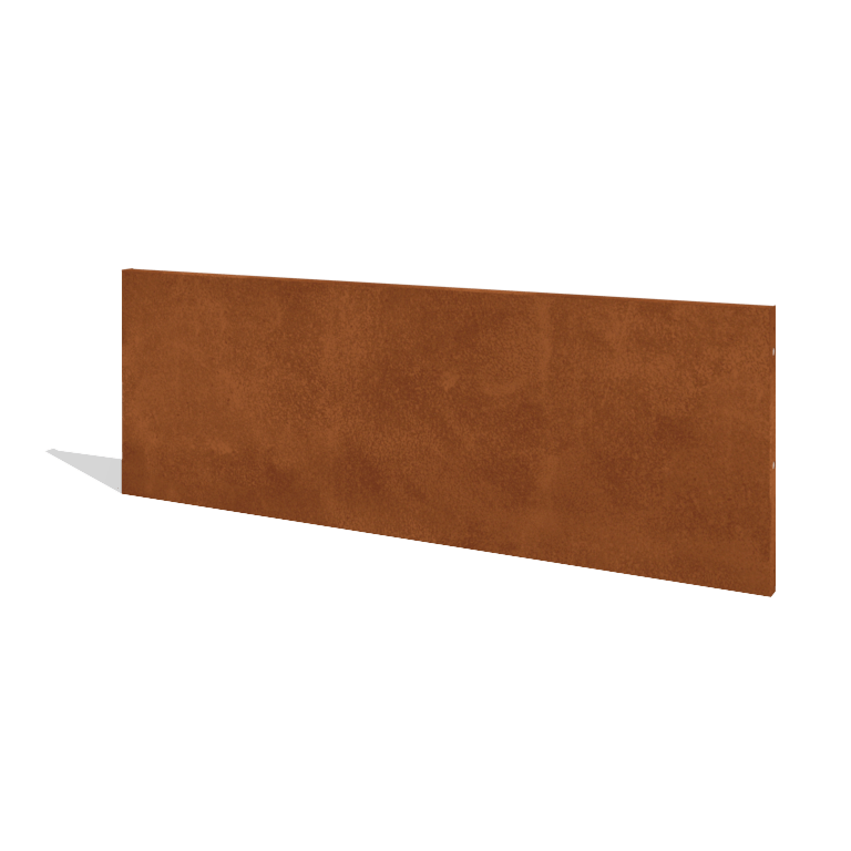 Gardă din oțel corten H panou 180 x 63,3 cm