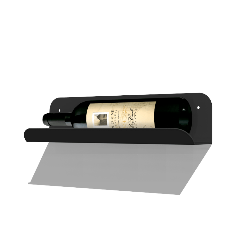Raft de vin din oțel acoperit cu pulbere Lazio 35 cm