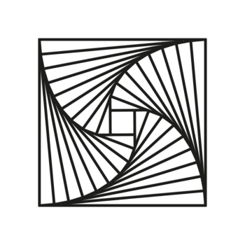 Decor de perete din metal Forme geometrice 3.0