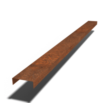 Profil U din oțel corten 5 x 15 x 5 cm (lungime 240 cm)