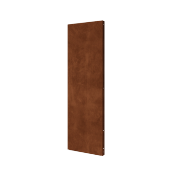 Panou de grădină din oțel corten bază 60 x 6 x 190 cm