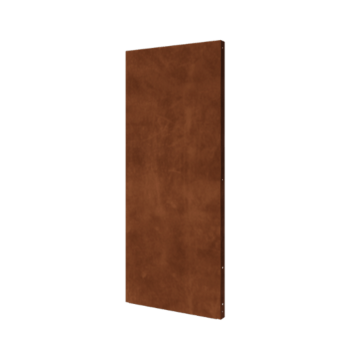Panou de grădină din oțel corten bază 80 x 6 x 190 cm
