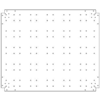 Placă de bază din oțel galvanizat - 100 x 120 cm