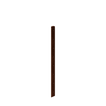 Jardinieră din oțel corten - Piesă de colț 30° - 80 cm