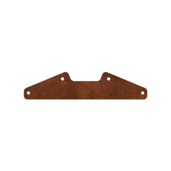 Jardinieră din oțel corten - Placă de îmbinare - 135°
