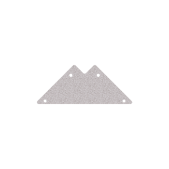 Jardinieră din oțel - Placă de îmbinare - 90°