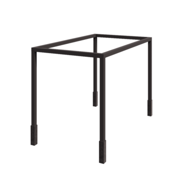 Pergolă din oțel - Dreptunghiular - 424 x 250 x 230 cm - RAL7016 mat (gri antracit) - Cu bază de beton