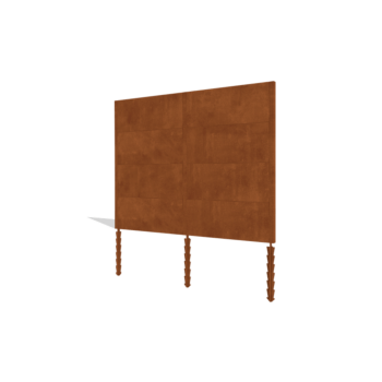 Gardă din oțel corten H4 set complet 258 cm
