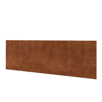 Gardă din oțel corten H panou 180 x 63,3 cm