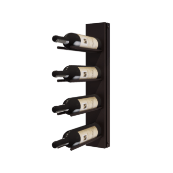 Suport de vin din oțel - Puglia - 10,6 x 29 x 55 cm - Bronze