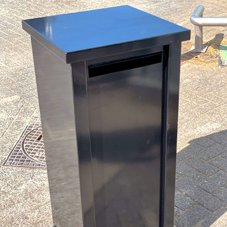 Cutie poștală din oțel acoperit cu pulbere Arizona Tip S