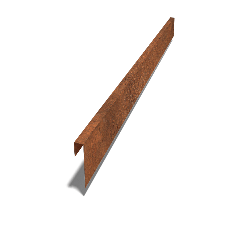 Profil U din oțel corten 15 x 5 x 5 cm (lungime 240 cm)