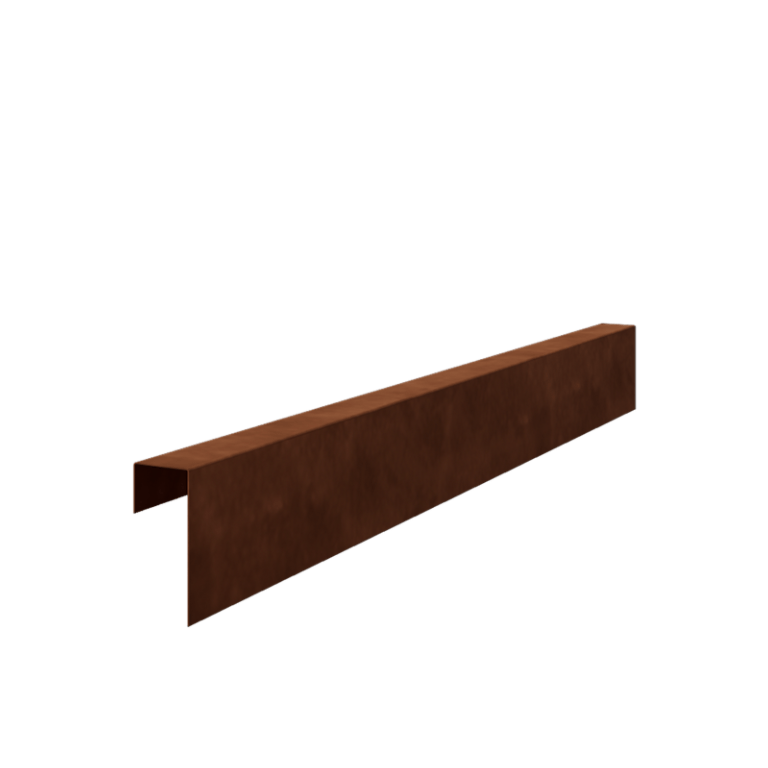 Profil U din oțel corten - 15 x 6 x 5 cm - 240 cm