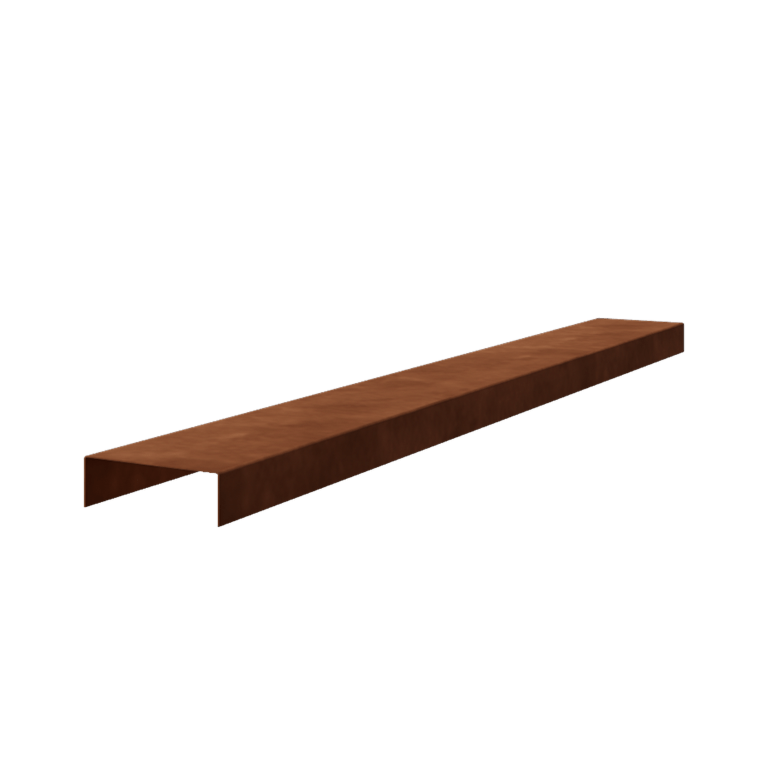 Profil U din oțel corten 5 x 15 x 5 cm (lungime 240 cm)