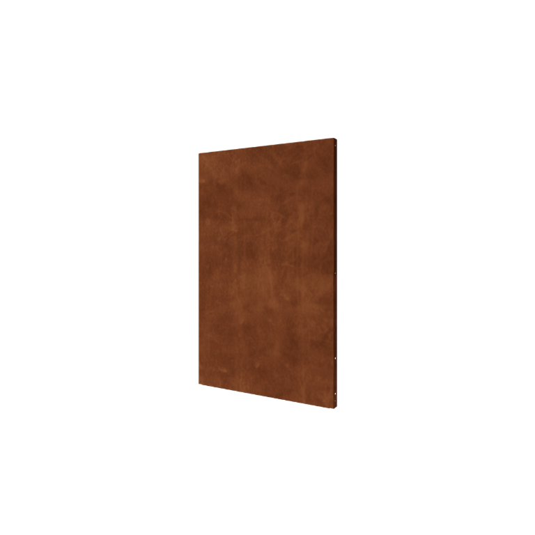 Panou de grădină din oțel corten bază 120 x 6 x 190 cm