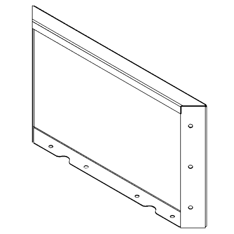 Panou de grădină din oțel corten 30 x 50 cm Panou de grădină din oțel corten 30 x 50 cm