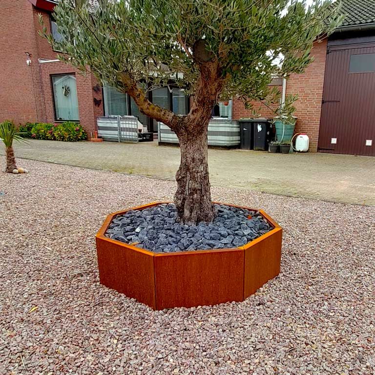Jardinieră din oțel corten Chicago 60