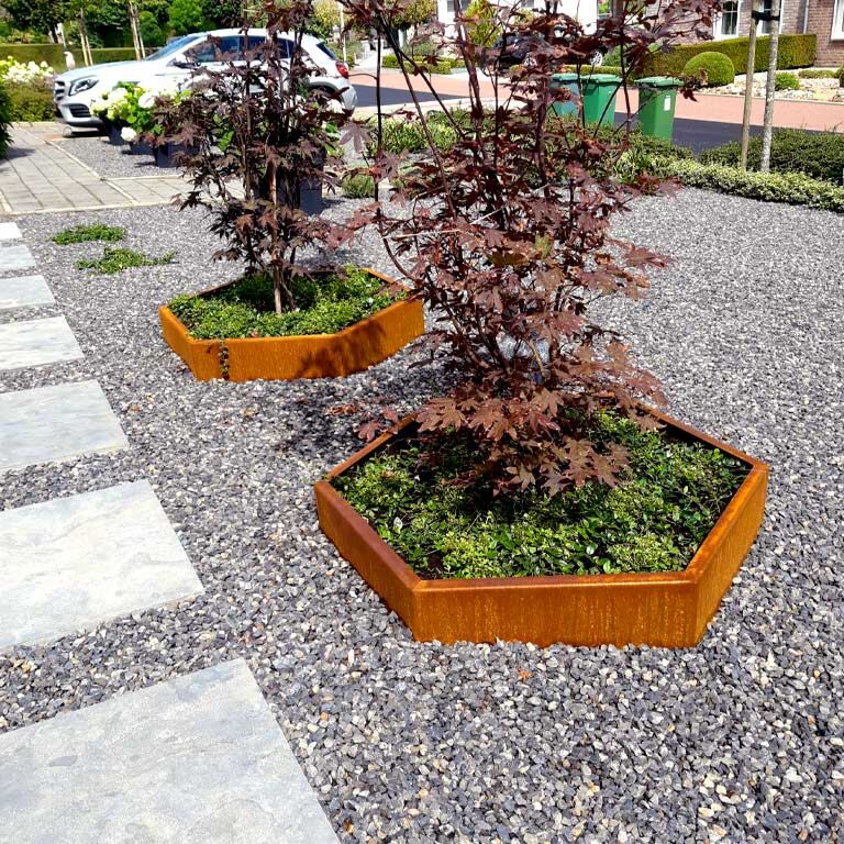 Jardinieră din oțel corten Denver 120
