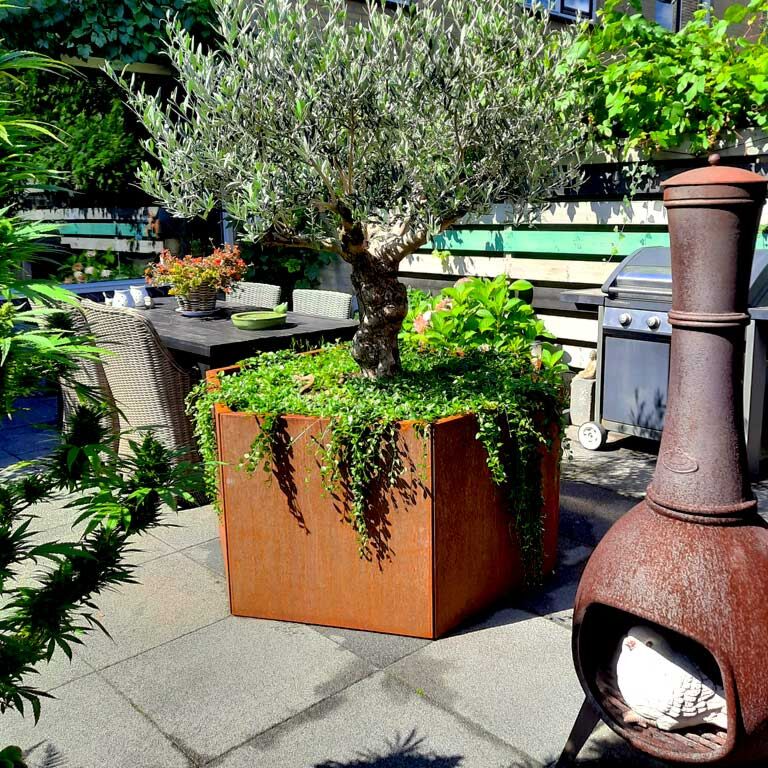Jardinieră din oțel corten Denver 20