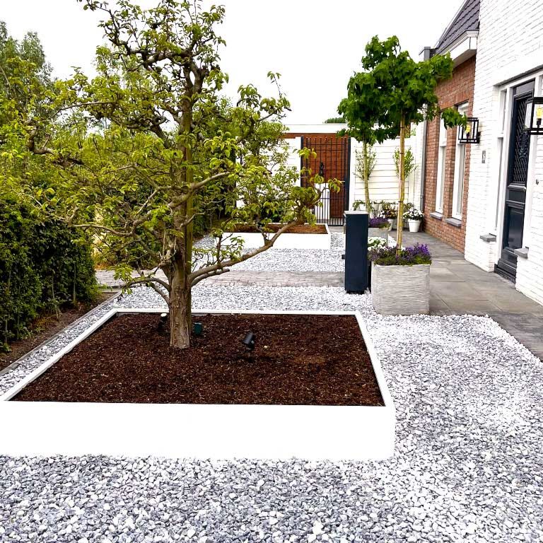 Jardinieră din oțel acoperit cu pulbere Miami xxl 200 x 200 cm