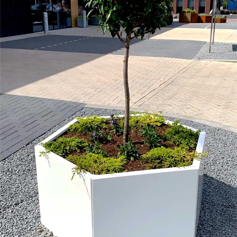Jardinieră din oțel acoperit cu pulbere Denver 40