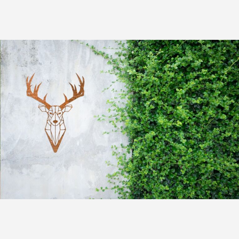 Decor de perete din oțel corten Ren