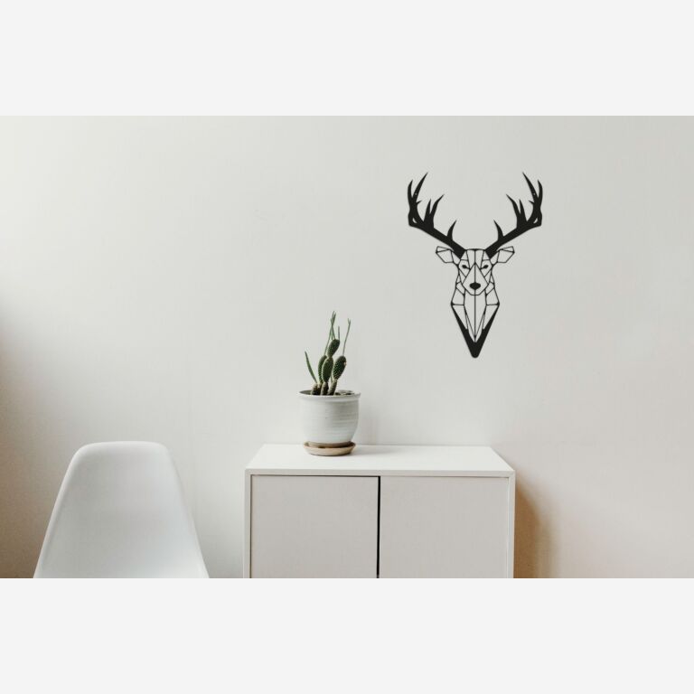 Decor de perete din metal Ren