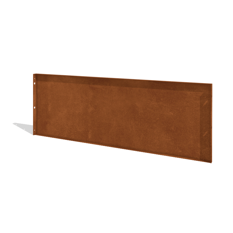 Gardă din oțel corten H panou 180 x 63,3 cm